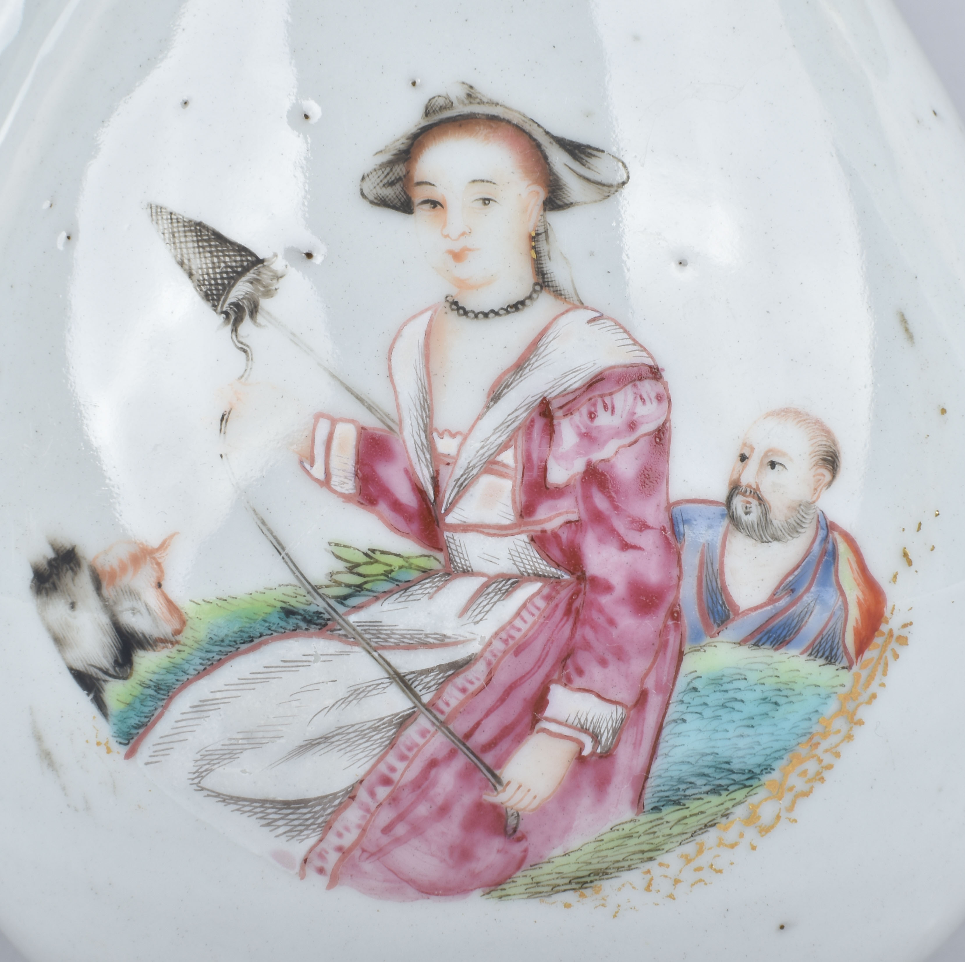 Porcelaine Qianlong (1735-1795), ca. 1740/1750, Chine Porcelaine Qianlong (1735-1795), ca. 1740/1750, Chine