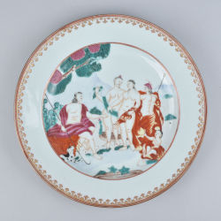 Porcelain Qianlong (1735-1795), circa 1750/1760, China Porcelain Qianlong (1735-1795), circa 1750/1760, China