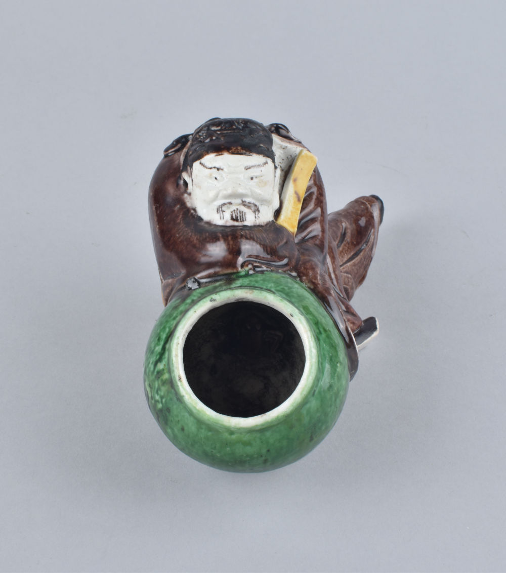 Famille verte Porcelain (biscuit) Kangxi (1662-1722), China Famille verte Porcelain (biscuit) Kangxi (1662-1722), China