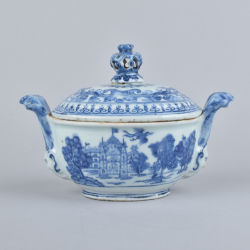 Porcelain Qianlong (1735-1795), circa 1750, China