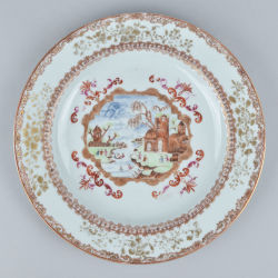 Famille rose Porcelain Qianlong (1735-1795), ca. 1750, China Famille rose Porcelain Qianlong (1735-1795), ca. 1750, China