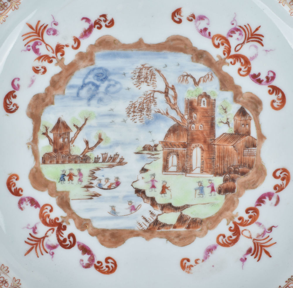 Famille rose Porcelain Qianlong (1735-1795), ca. 1750, China Famille rose Porcelain Qianlong (1735-1795), ca. 1750, China