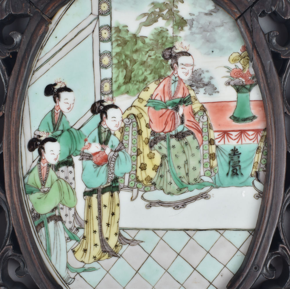 Famille verte Porcelaine Kangxi (1662-1722), China Famille verte Porcelaine Kangxi (1662-1722), China