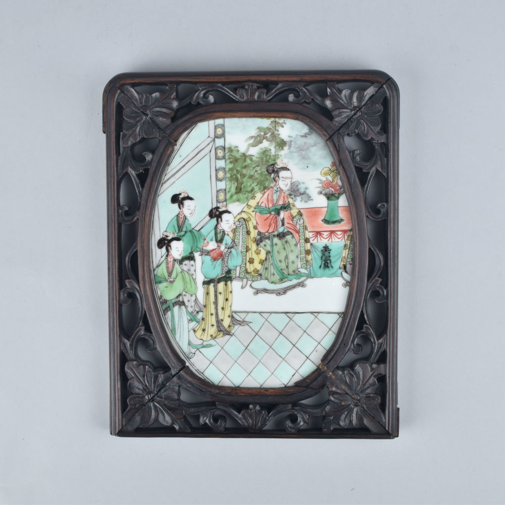 Famille verte Porcelaine Kangxi (1662-1722), China Famille verte Porcelaine Kangxi (1662-1722), China