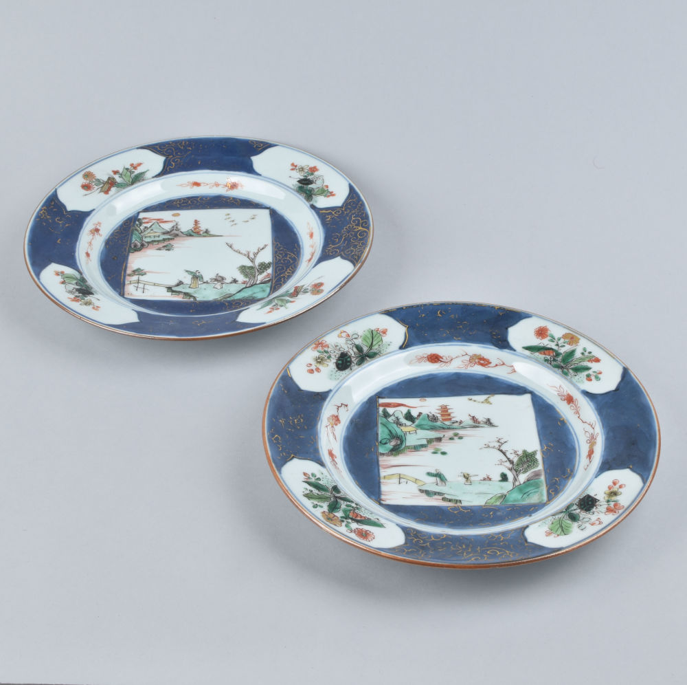 Famille verte Porcelain Kangxi (1662-1722), China Famille verte Porcelain Kangxi (1662-1722), China