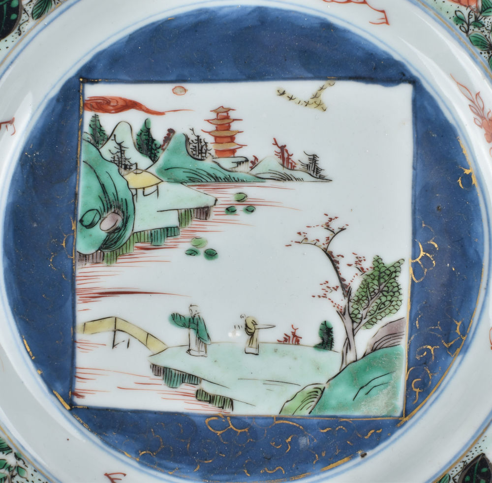 Famille verte Porcelain Kangxi (1662-1722), China Famille verte Porcelain Kangxi (1662-1722), China