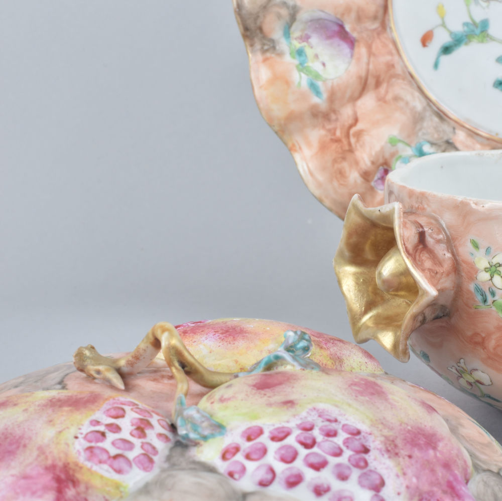 Porcelain Qianlong (1735-1795), circa 1755, China Porcelain Qianlong (1735-1795), circa 1755, China