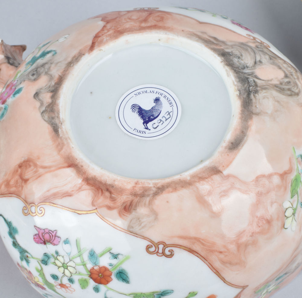 Porcelain Qianlong (1735-1795), circa 1755, China Porcelain Qianlong (1735-1795), circa 1755, China