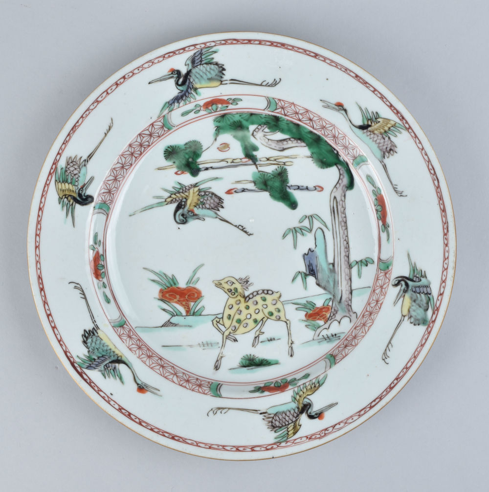 Famille verte Porcelain Kangxi (1662-1722), China Famille verte Porcelain Kangxi (1662-1722), China