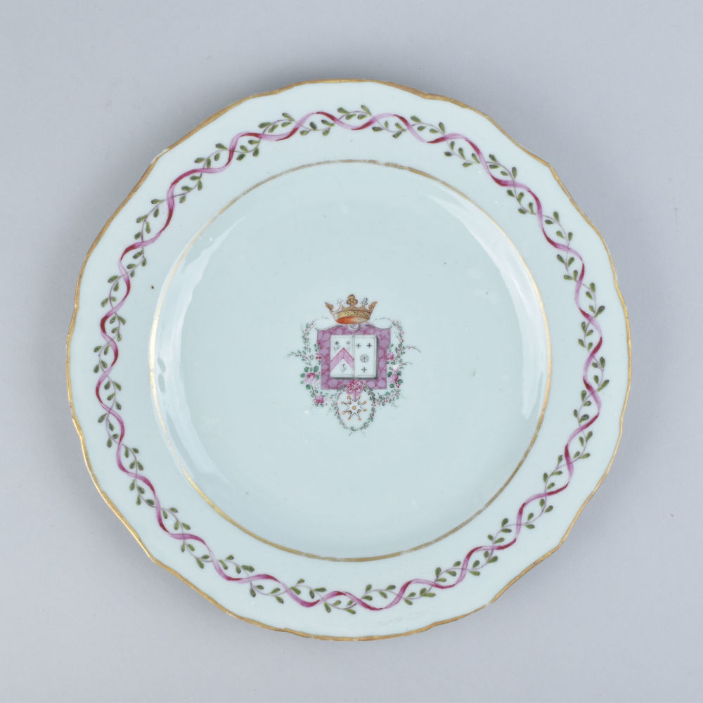 Porcelain Qianlong (1735-1795), circa 1787, China Porcelain Qianlong (1735-1795), circa 1787, China