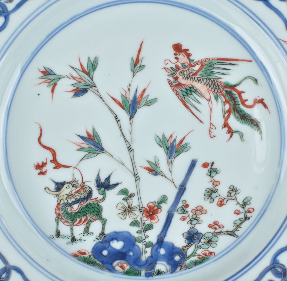Famille verte Porcelain Kangxi (1662-1722), China Famille verte Porcelain Kangxi (1662-1722), China