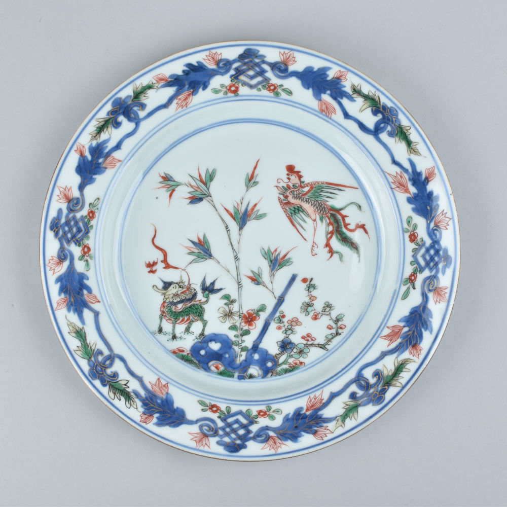 Famille verte Porcelain Kangxi (1662-1722), China Famille verte Porcelain Kangxi (1662-1722), China