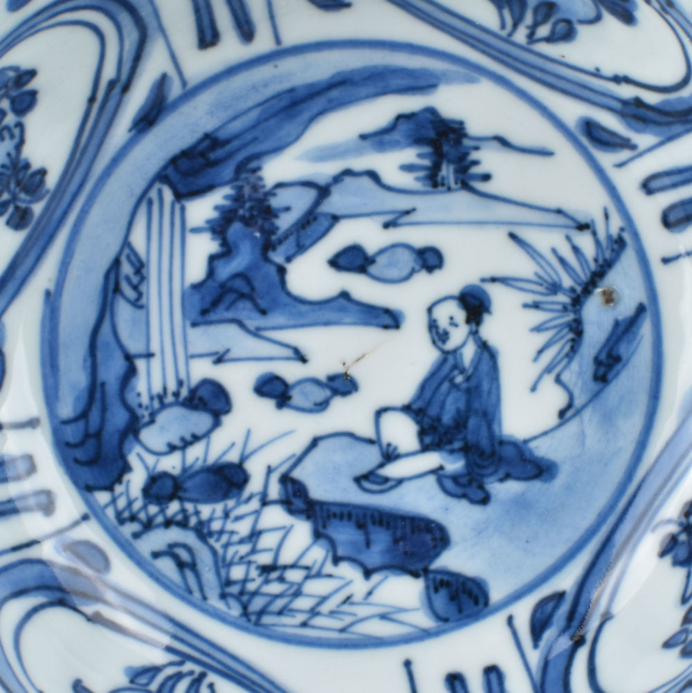 Porcelain Transitional period (1621-1644), ca. 1630, China Porcelain Transitional period (1621-1644), ca. 1630, China