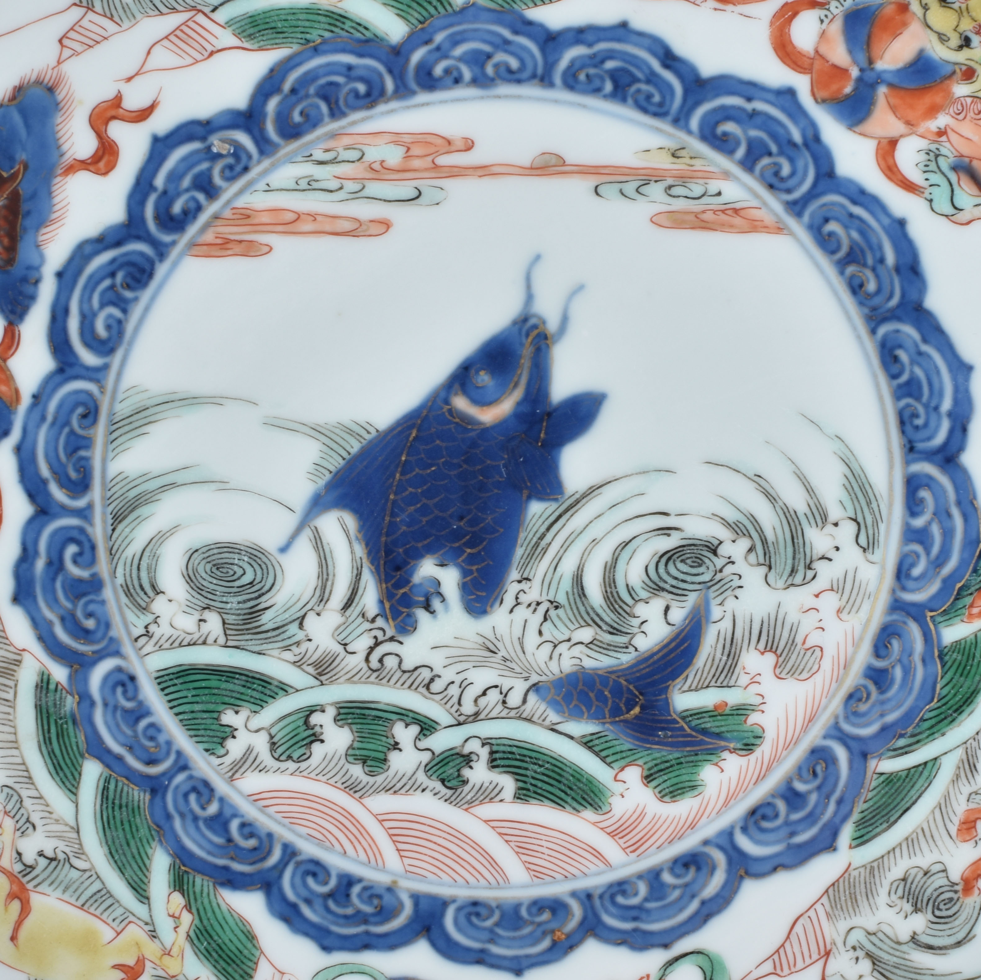 Famille verte Porcelain Kangxi (1662-1722), China Famille verte Porcelain Kangxi (1662-1722), China