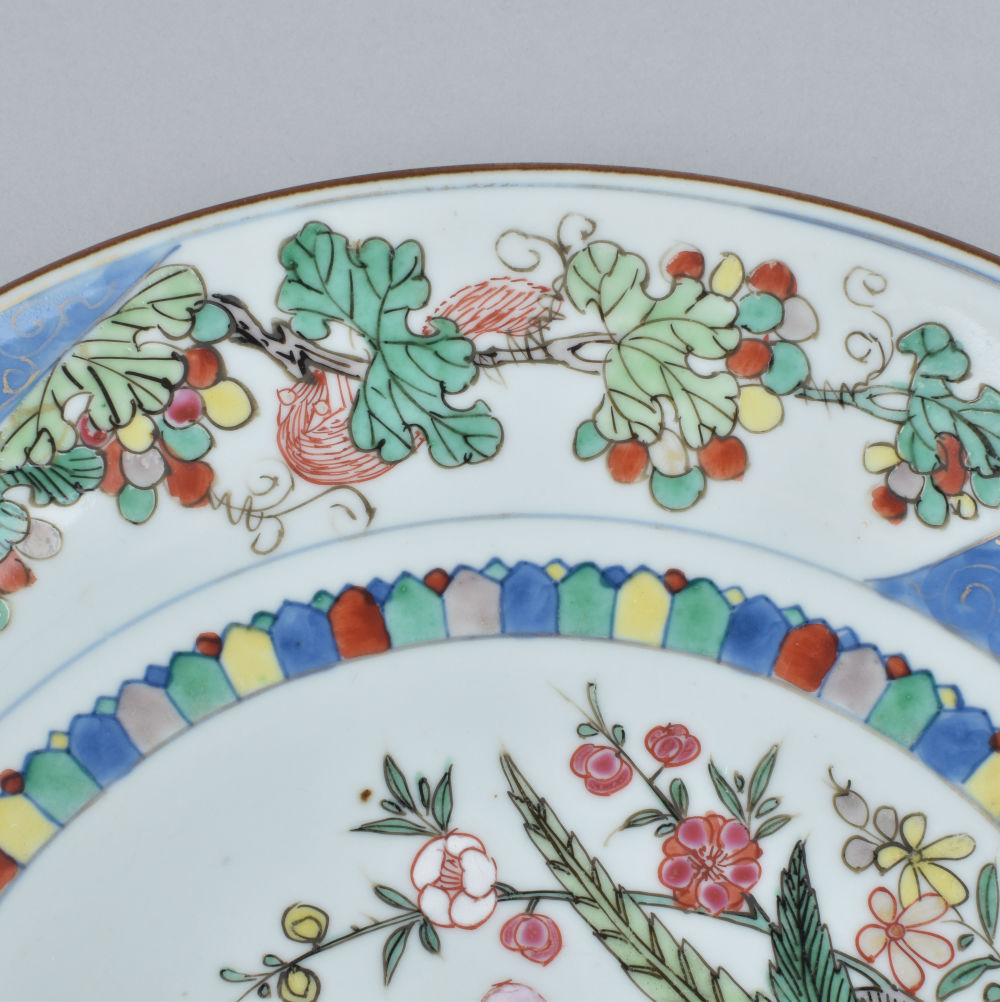 Famille rose Porcelain Early Qianlong (1736-1795), circa 1730/40, China Famille rose Porcelain Early Qianlong (1736-1795), circa 1730/40, China