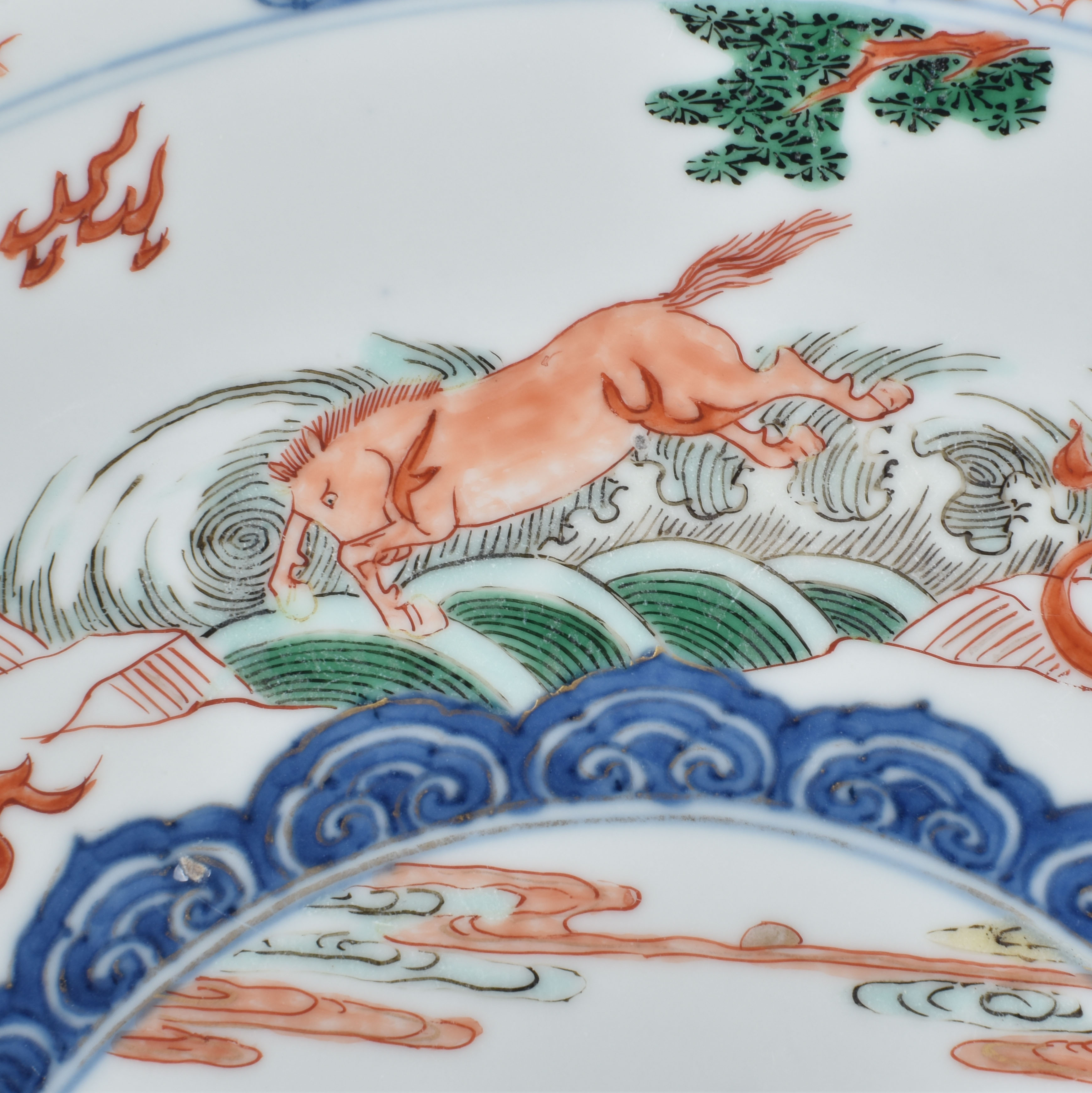 Famille verte Porcelain Kangxi (1662-1722), China Famille verte Porcelain Kangxi (1662-1722), China