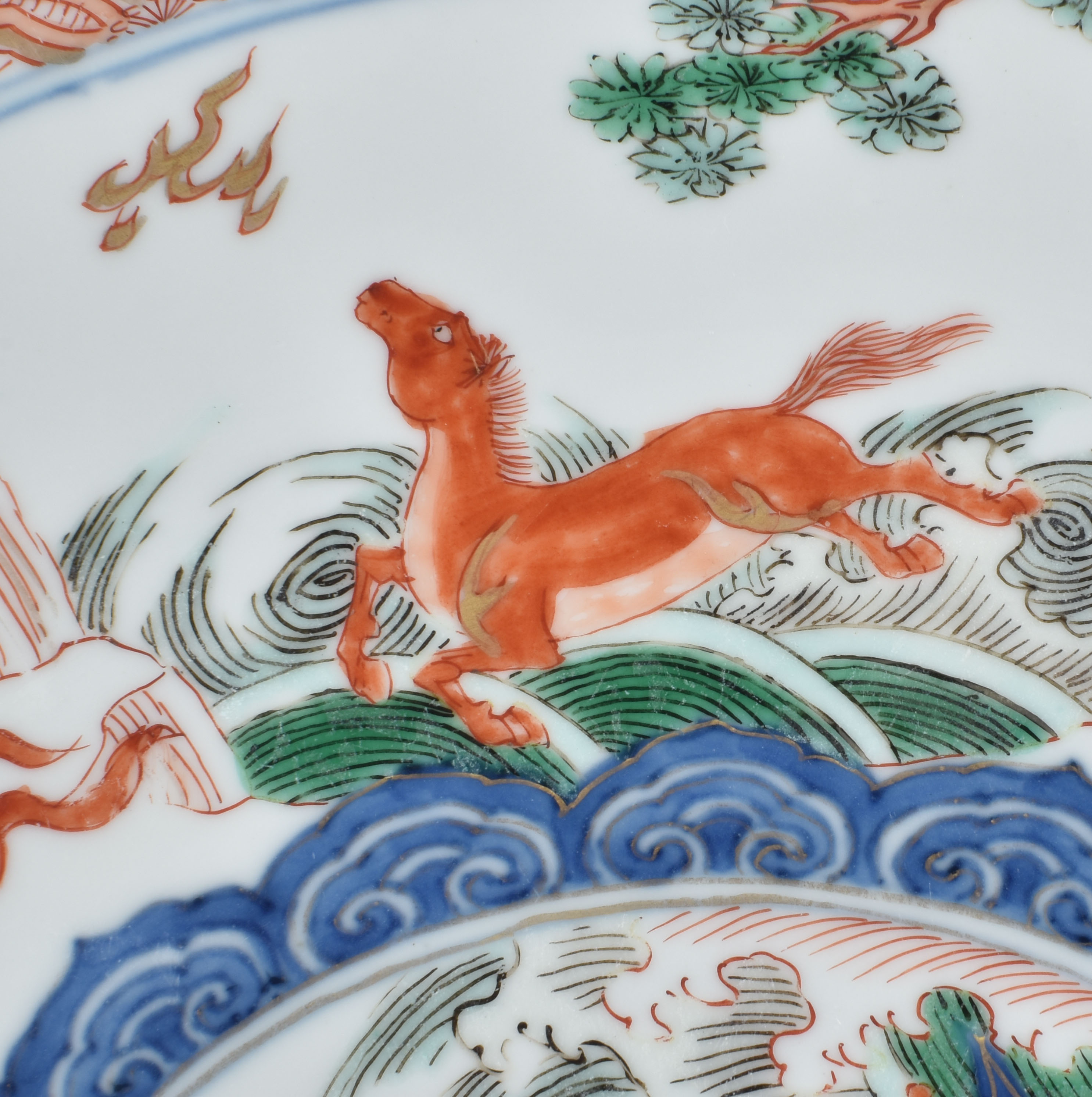 Famille verte Porcelain Kangxi (1662-1722), China Famille verte Porcelain Kangxi (1662-1722), China
