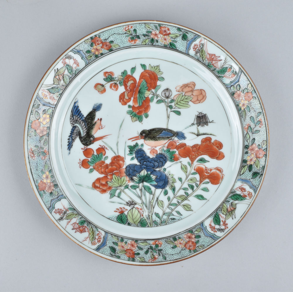 Famille verte Porcelain Kangxi (1662-1722), China Famille verte Porcelain Kangxi (1662-1722), China
