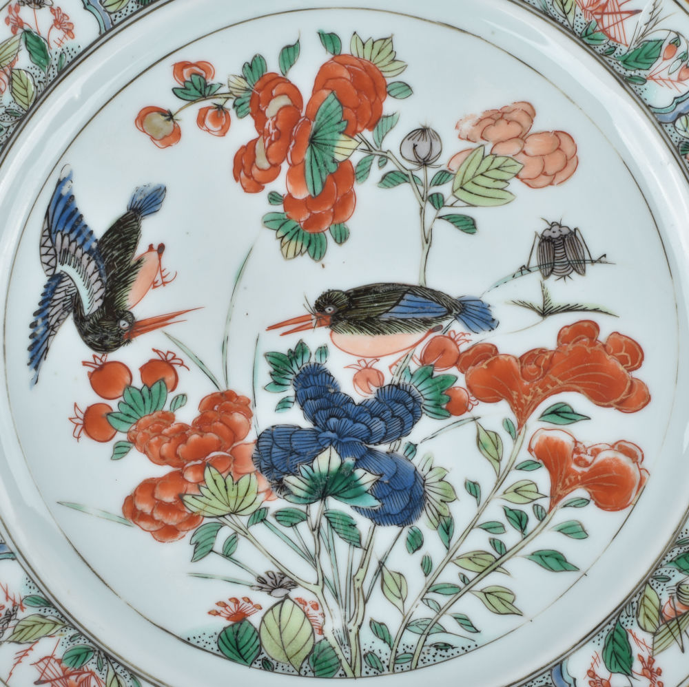 Famille verte Porcelain Kangxi (1662-1722), China Famille verte Porcelain Kangxi (1662-1722), China
