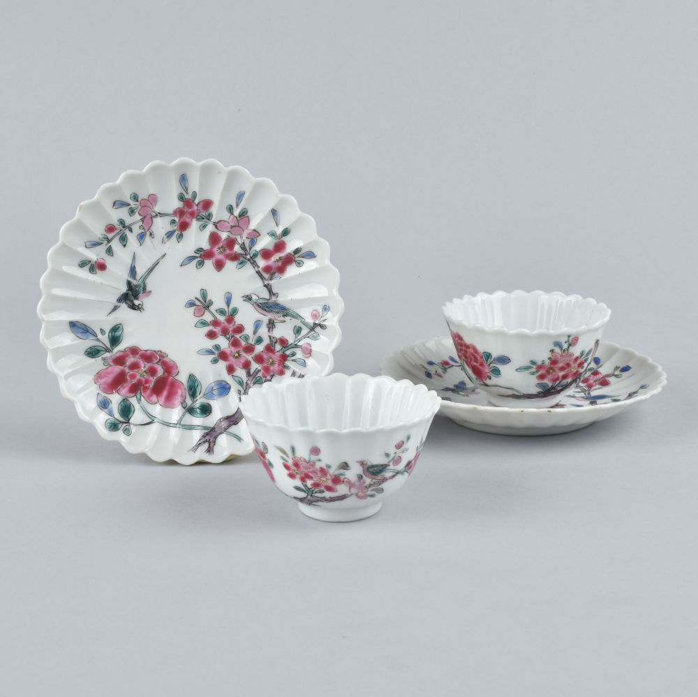 Famille rose Porcelain yongzheng (1723-1735), ca. 1735, China Famille rose Porcelain yongzheng (1723-1735), ca. 1735, China