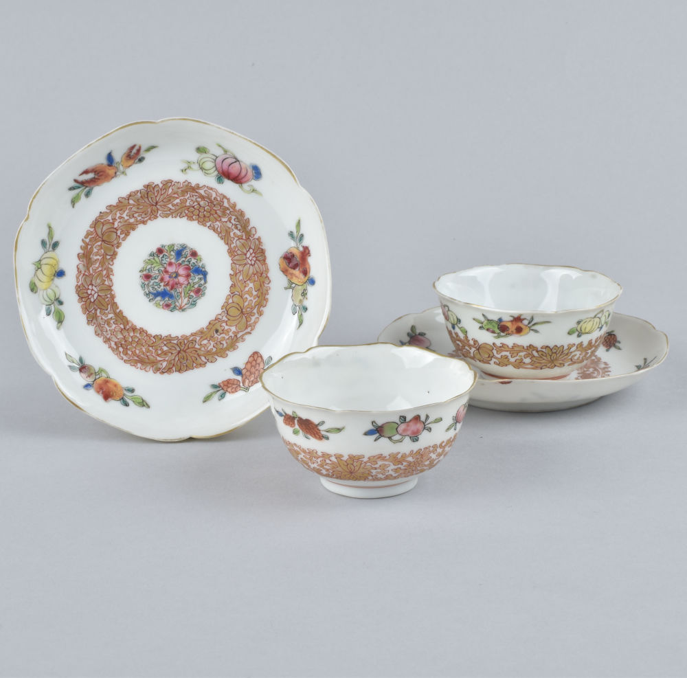 Famille rose Porcelain Yongzheng (1723-1735), ca. 1735, China Famille rose Porcelain Yongzheng (1723-1735), ca. 1735, China