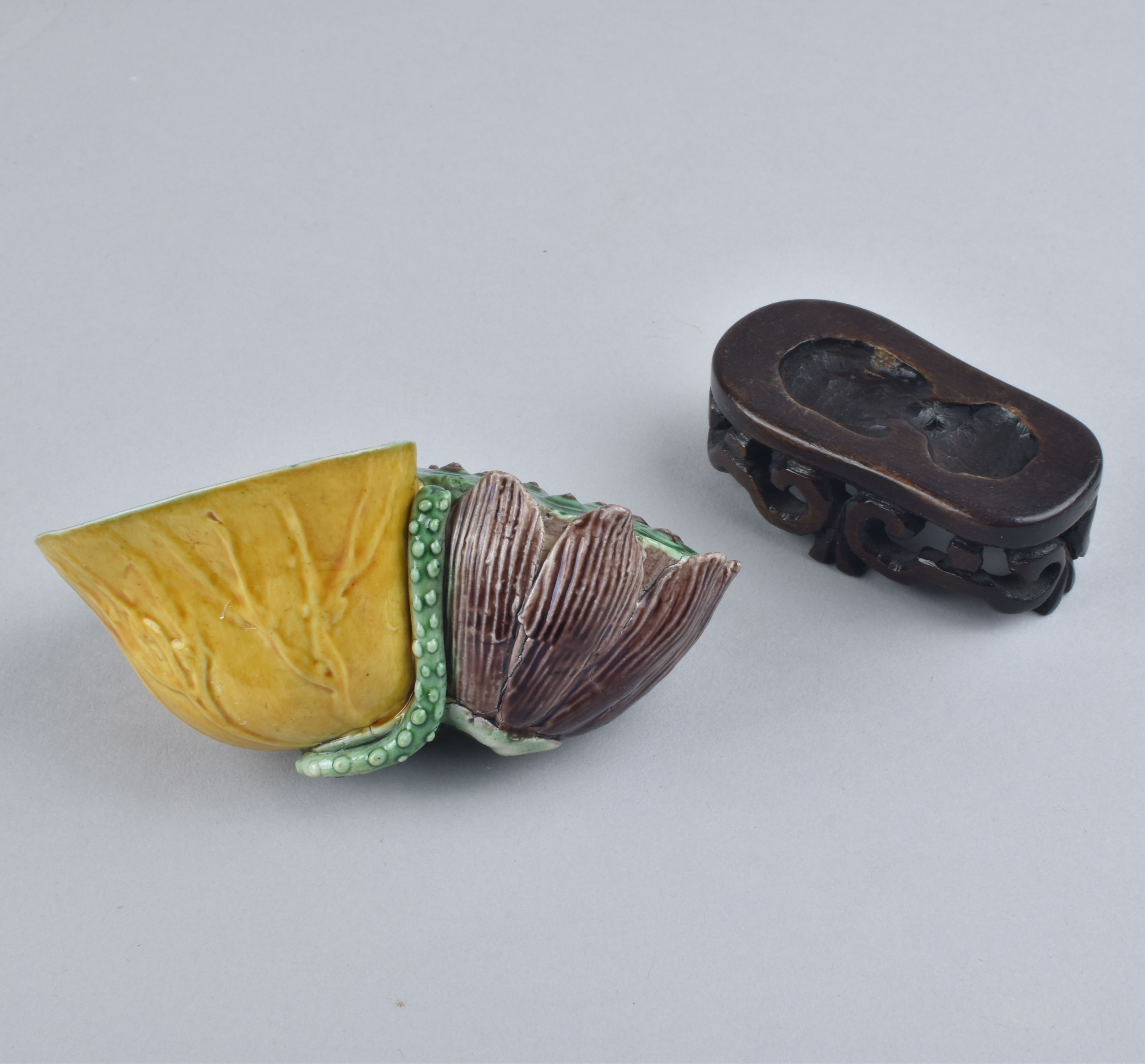 Famille verte Porcelain (biscuit) Kangxi (1662-1722), Chine Famille verte Porcelain (biscuit) Kangxi (1662-1722), Chine