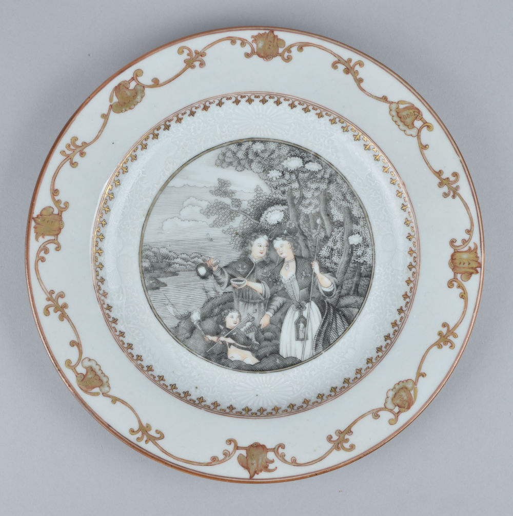 Porcelain Qianlong (1736-1795), ca. 1745, China Porcelain Qianlong (1736-1795), ca. 1745, China