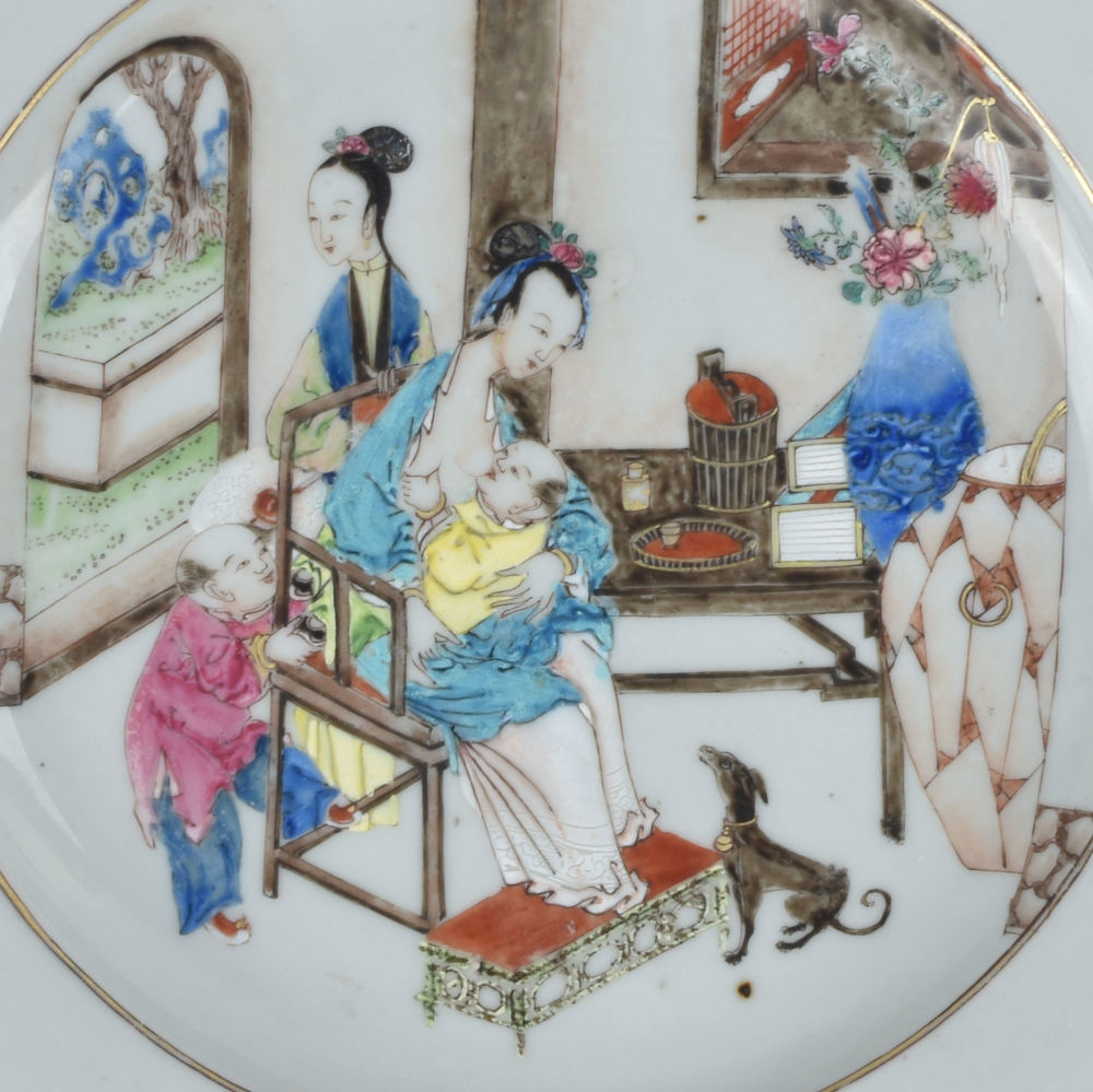 Famille rose Porcelain Yongzheng (1723-1735), China Famille rose Porcelain Yongzheng (1723-1735), China