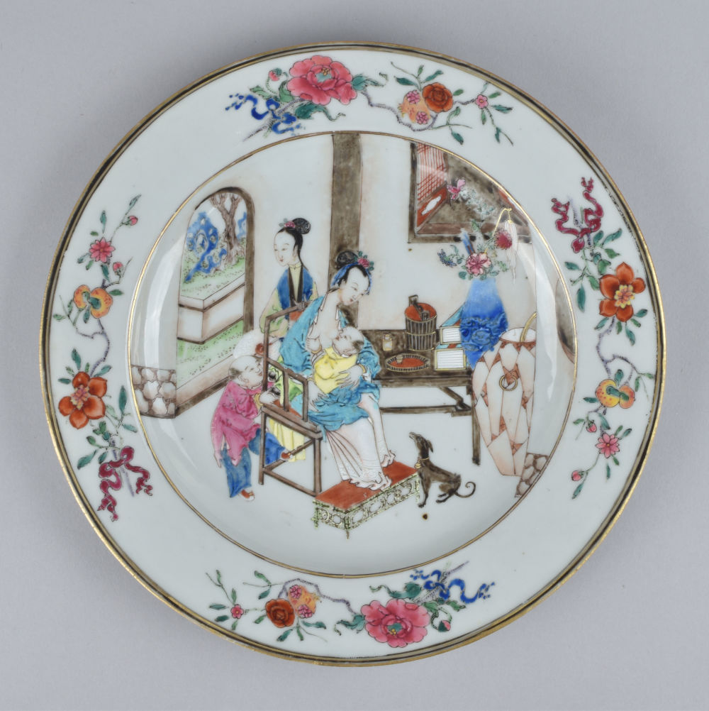 Famille rose Porcelain Yongzheng (1723-1735), China Famille rose Porcelain Yongzheng (1723-1735), China