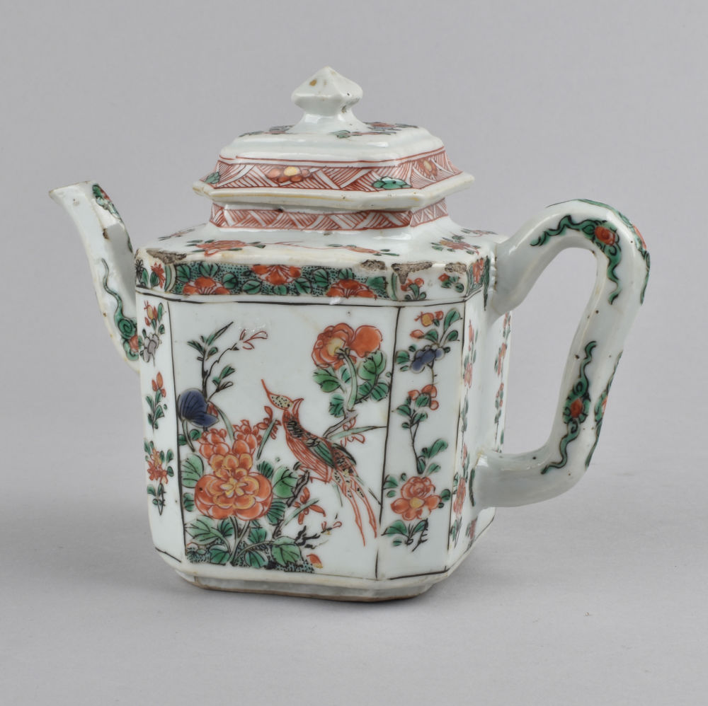 Famille verte Porcelain Kangxi (1662-1722), China Famille verte Porcelain Kangxi (1662-1722), China
