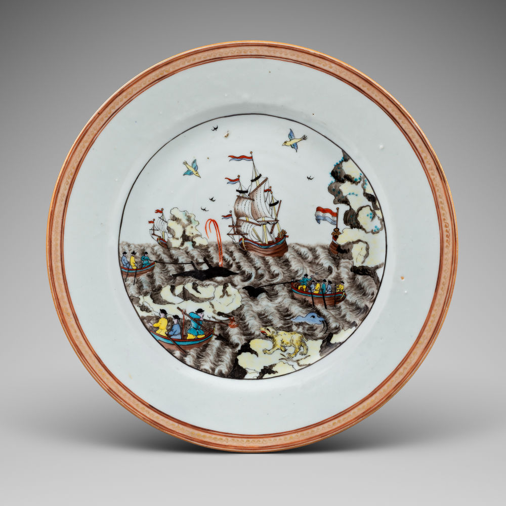 Porcelain Qianlong (1735-1795), ca. 1730/1750, China Porcelain Qianlong (1735-1795), ca. 1730/1750, China
