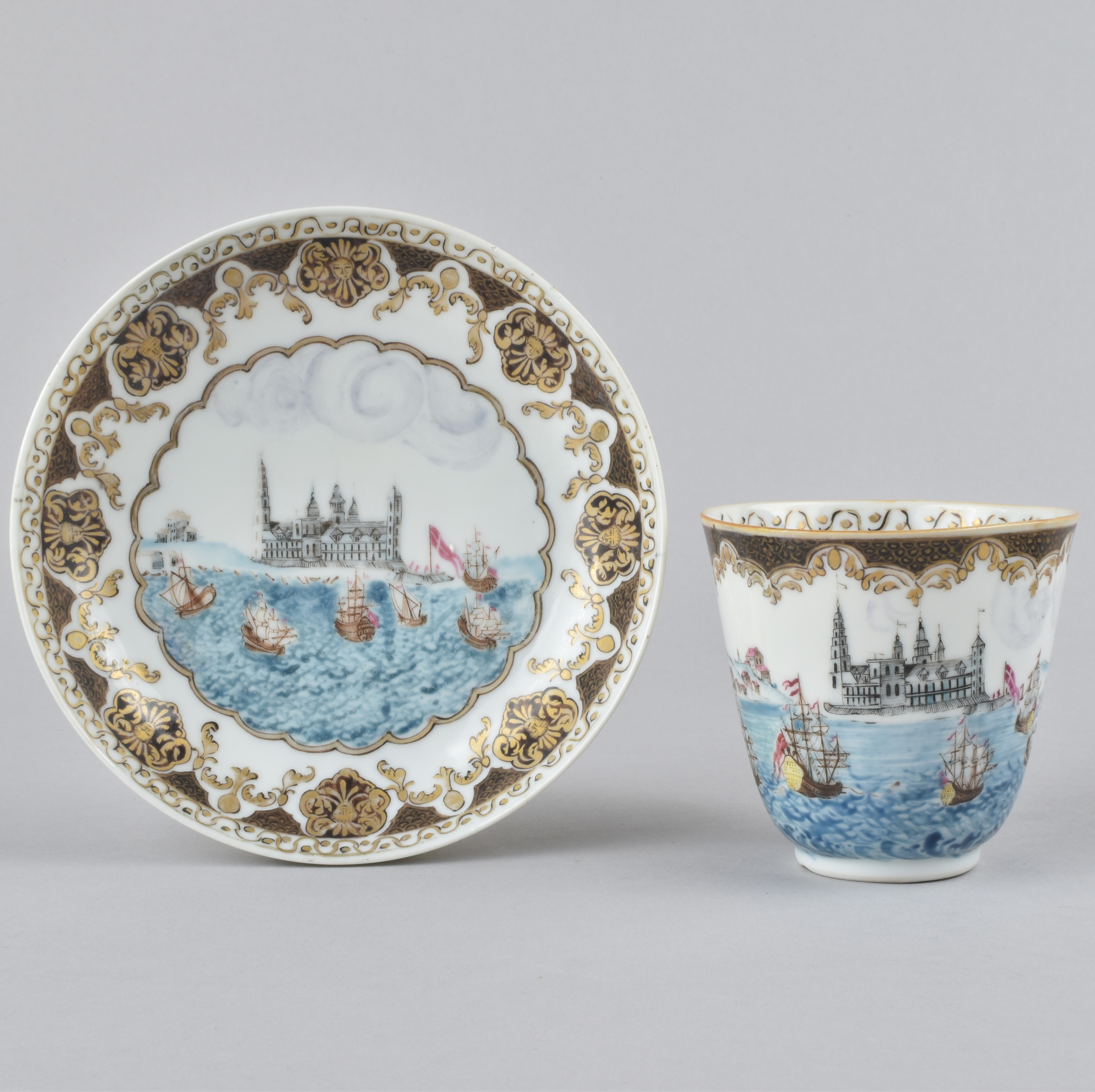 Porcelain Yongzheng period (1736-1795), ca. 1730/1740, China