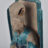 Porcelain decorated with turquoise and aubergine enamels on the biscuit Ming Dynasty (1368-1644), late 16th to early 17th c., China