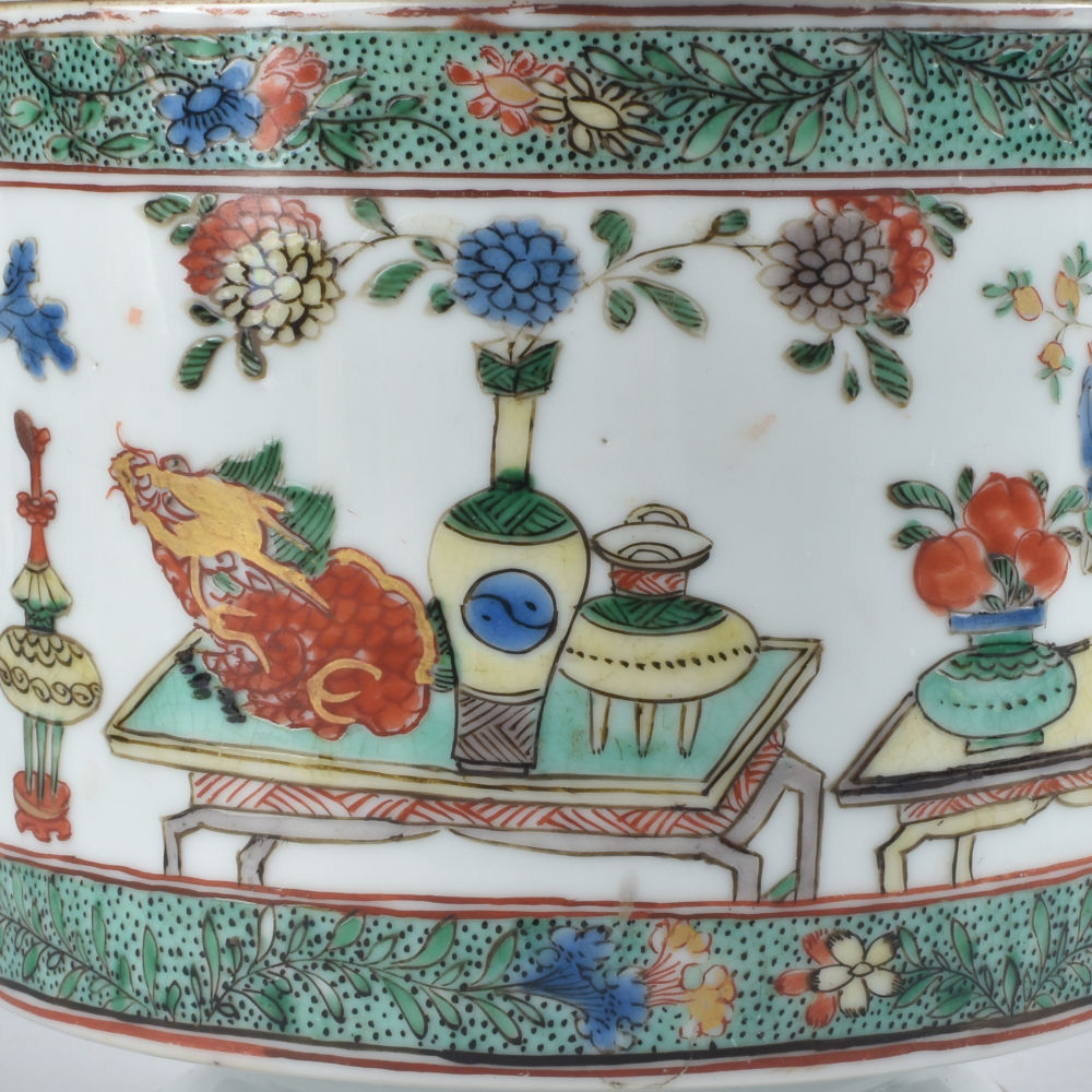 Famille verte Porcelain Kangxi (1662-1722), China Famille verte Porcelain Kangxi (1662-1722), China