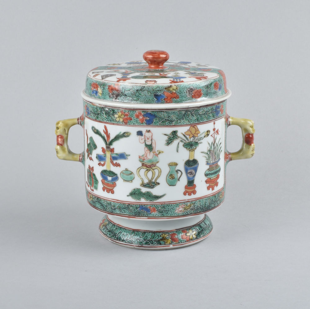 Famille verte Porcelain Kangxi (1662-1722), China Famille verte Porcelain Kangxi (1662-1722), China