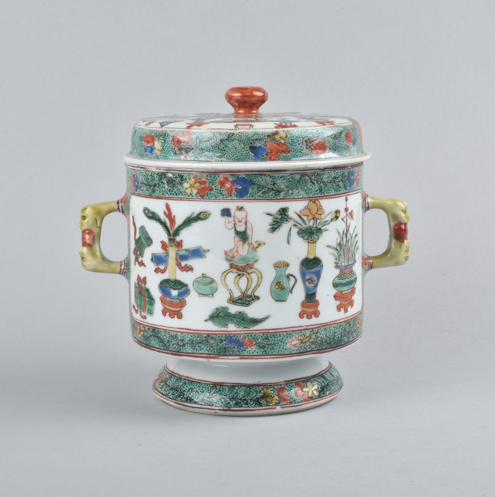 Famille verte Porcelain Kangxi (1662-1722), China Famille verte Porcelain Kangxi (1662-1722), China