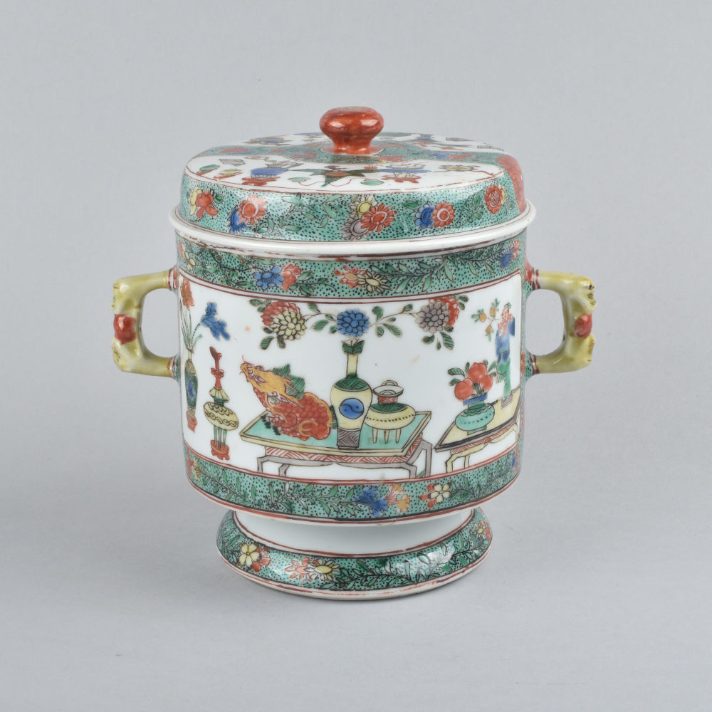 Famille verte Porcelain Kangxi (1662-1722), China Famille verte Porcelain Kangxi (1662-1722), China