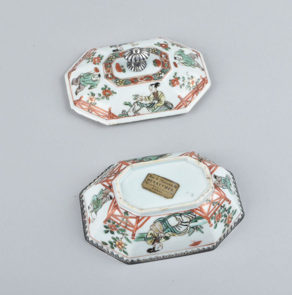 Famille verte Porcelain Kangxi (1662-1722), China Famille verte Porcelain Kangxi (1662-1722), China