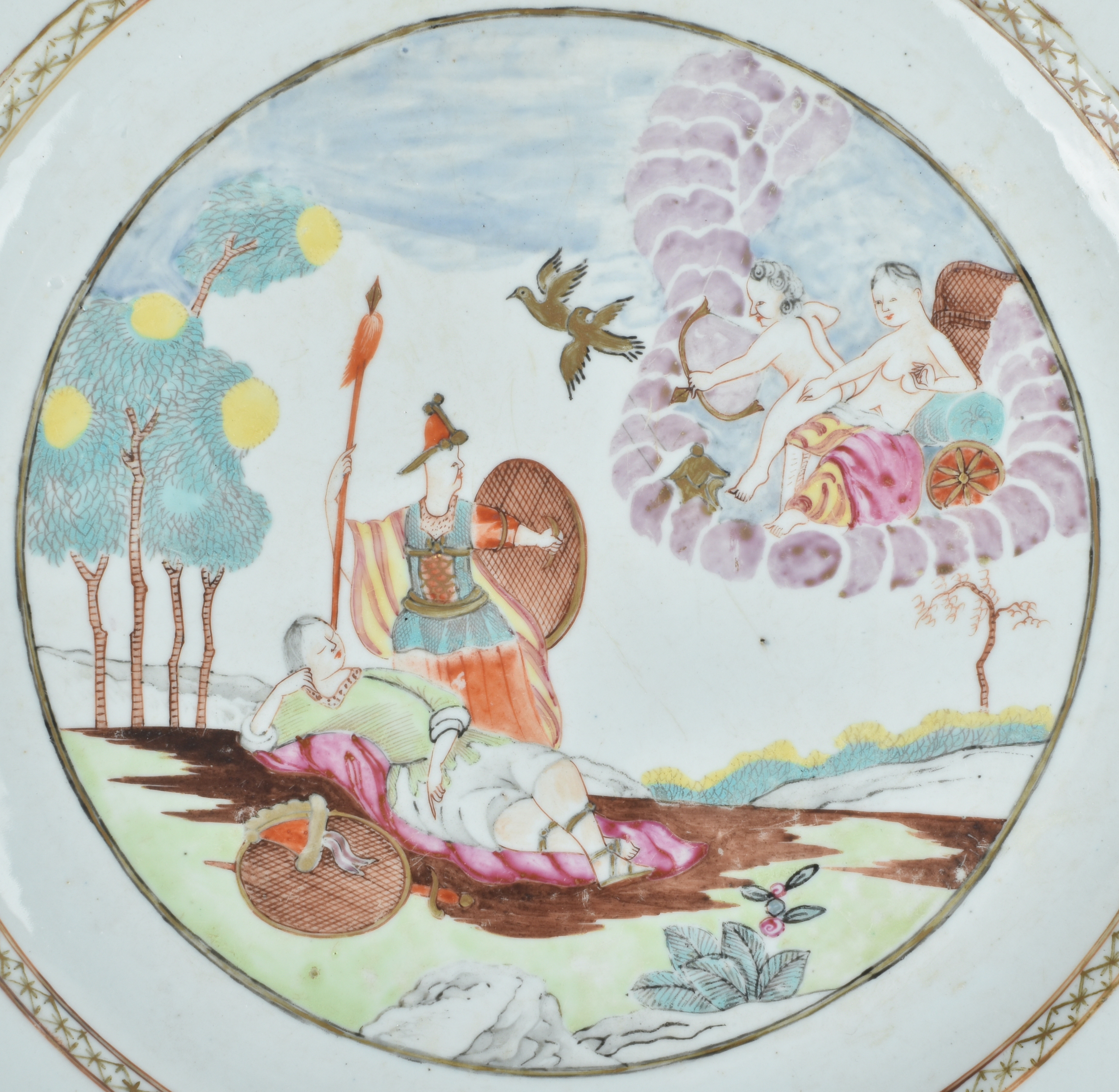 Porcelain Qianlong (1736-1795), China Porcelain Qianlong (1736-1795), China