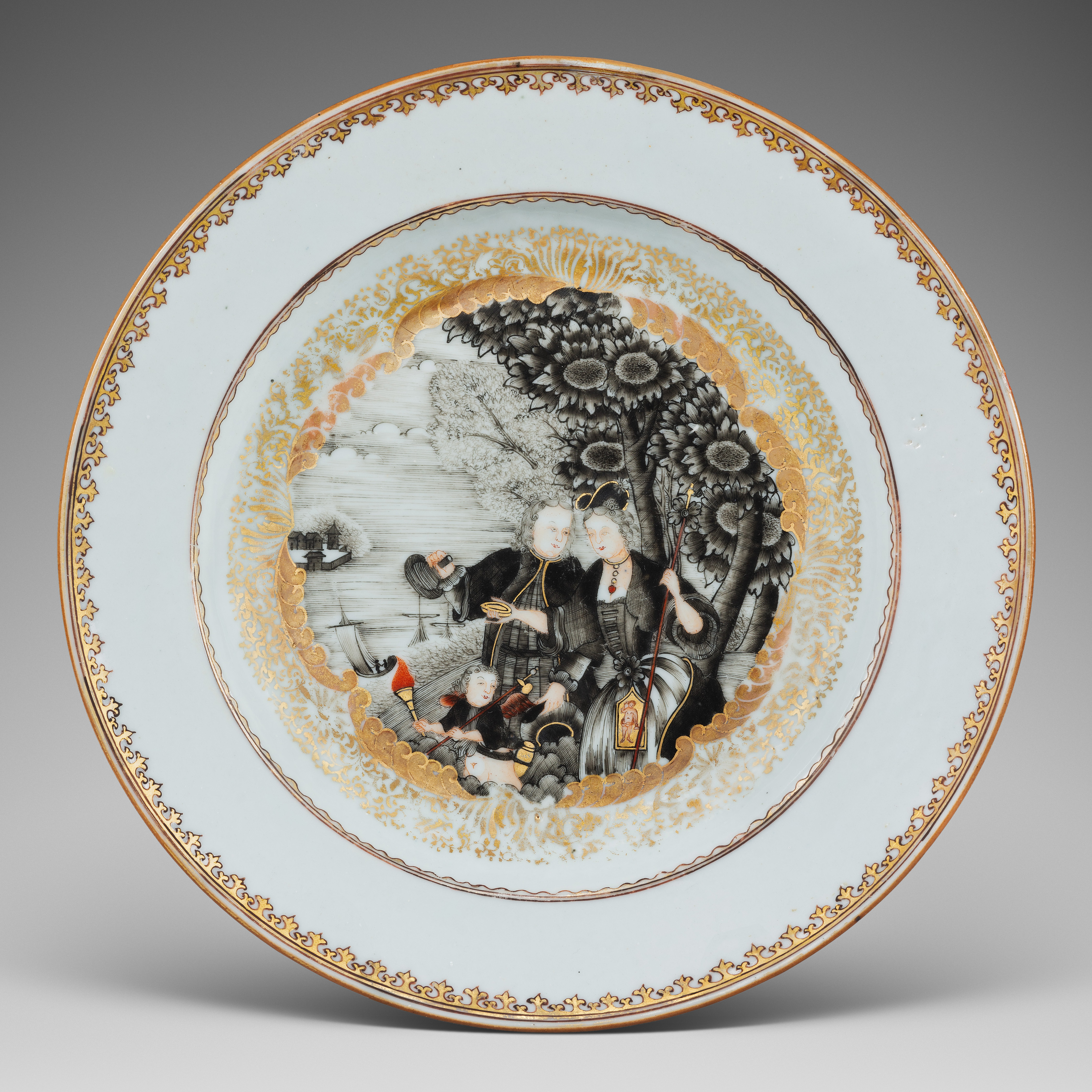 Porcelain Qianlong period (1736-1795), circa 1750, China