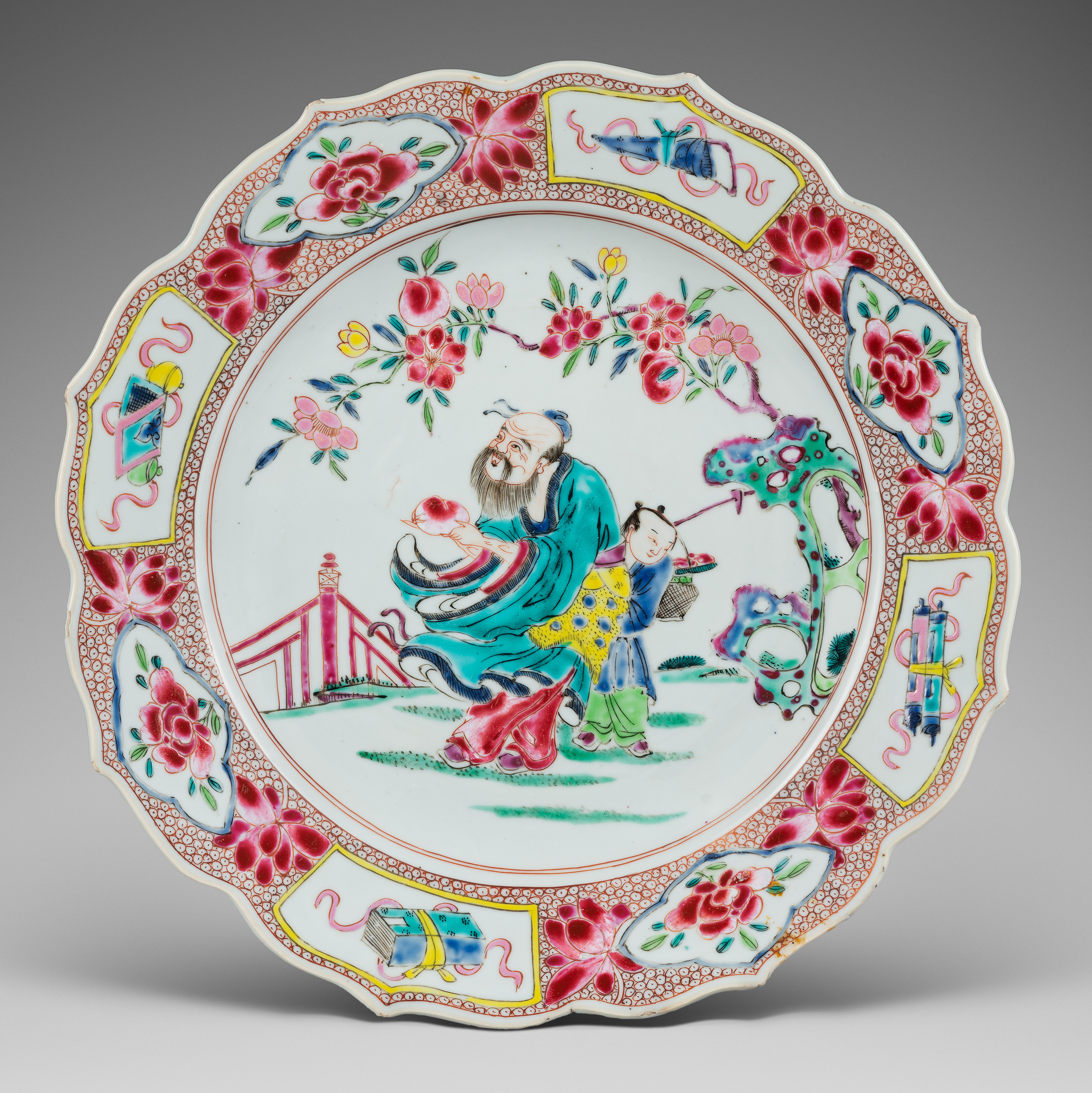 Famille rose Porcelain Yongzheng (1723-1735), ca. 1735, China Famille rose Porcelain Yongzheng (1723-1735), ca. 1735, China