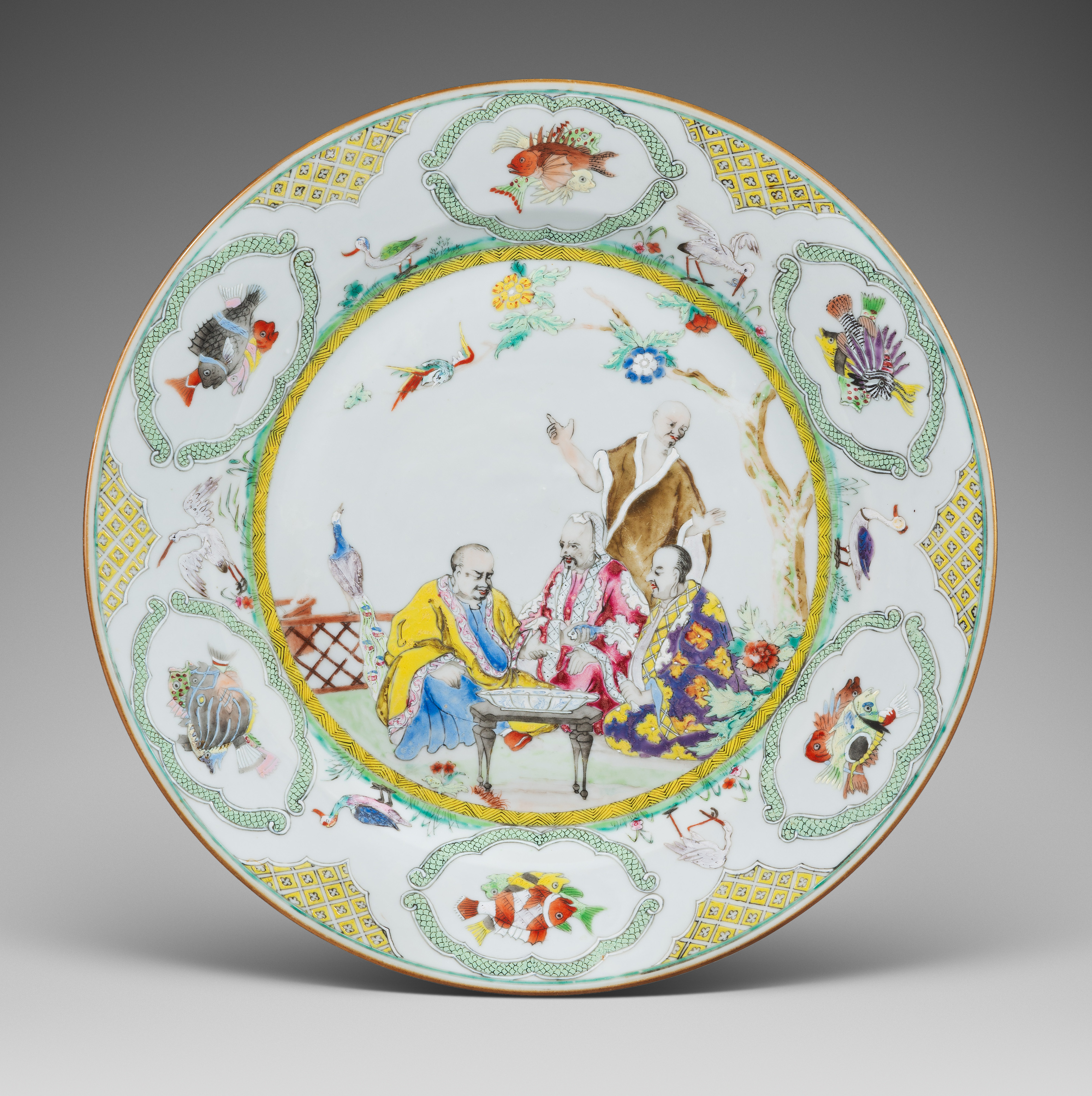 Porcelain QIanlong (1736-1795), circa 1738, China Porcelain QIanlong (1736-1795), circa 1738, China