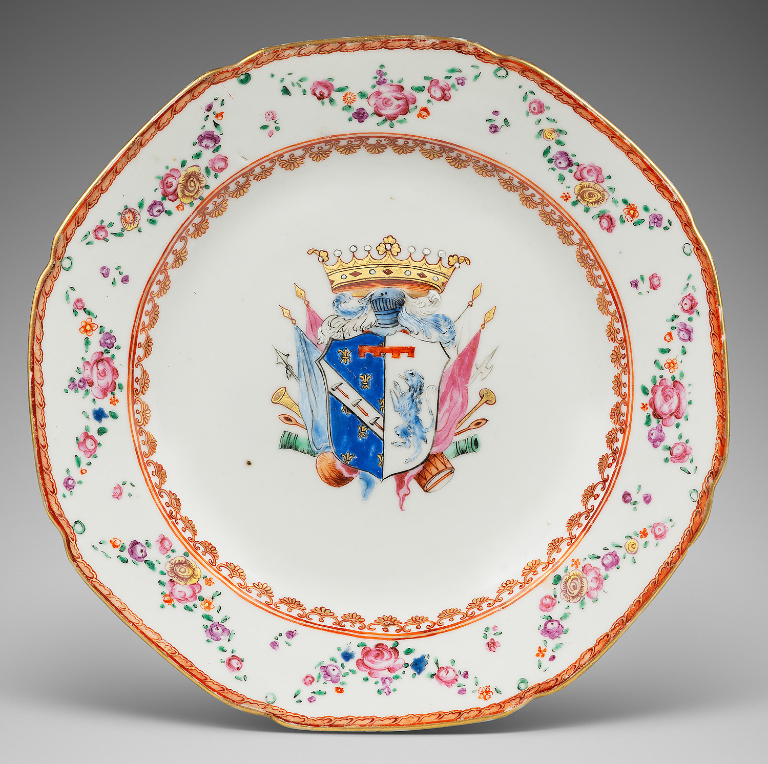 Porcelain Qianlong (12736-1795), ca. 1780, China Porcelain Qianlong (12736-1795), ca. 1780, China