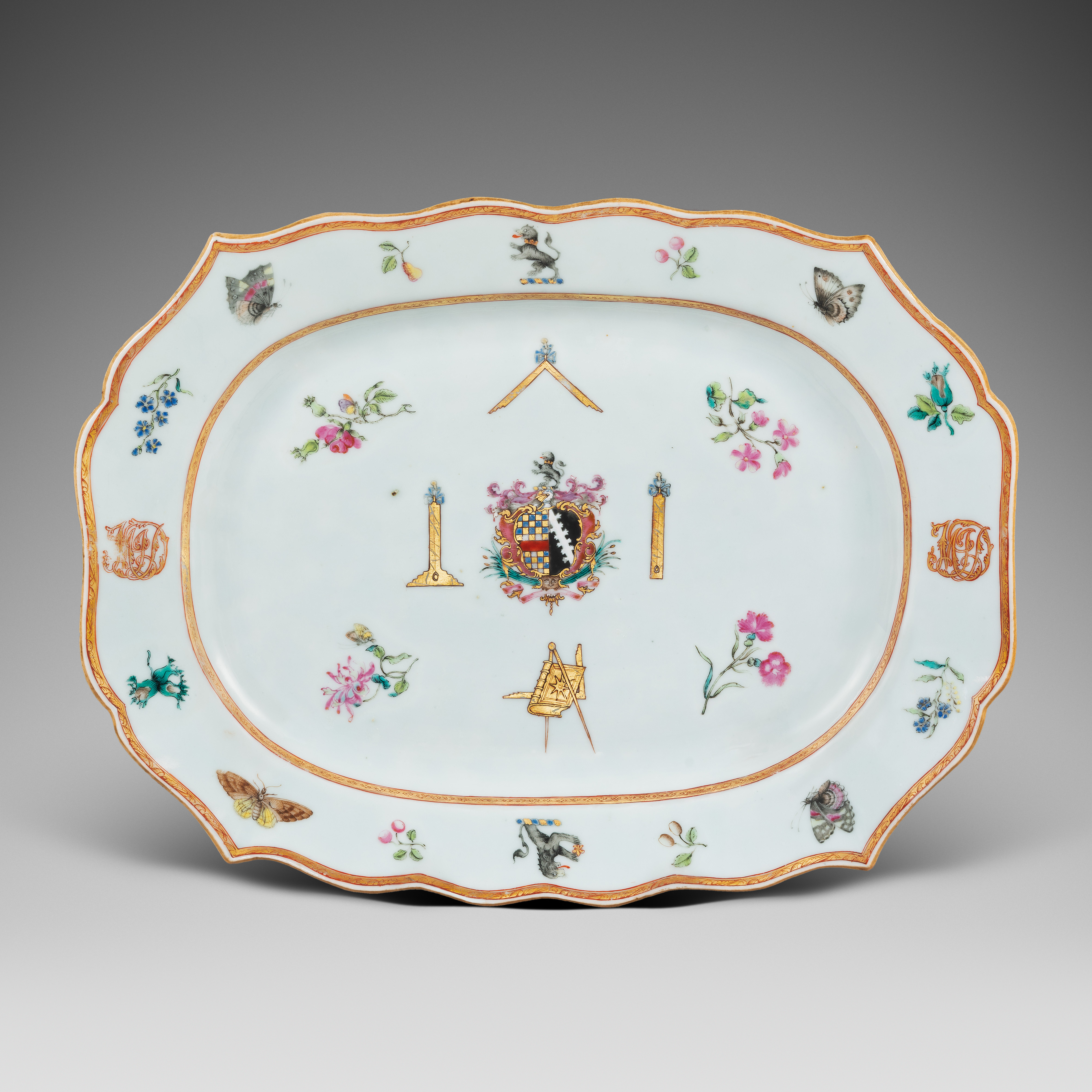 Famille rose Porcelain Qianlong period (1736-1795), circa 1780, China