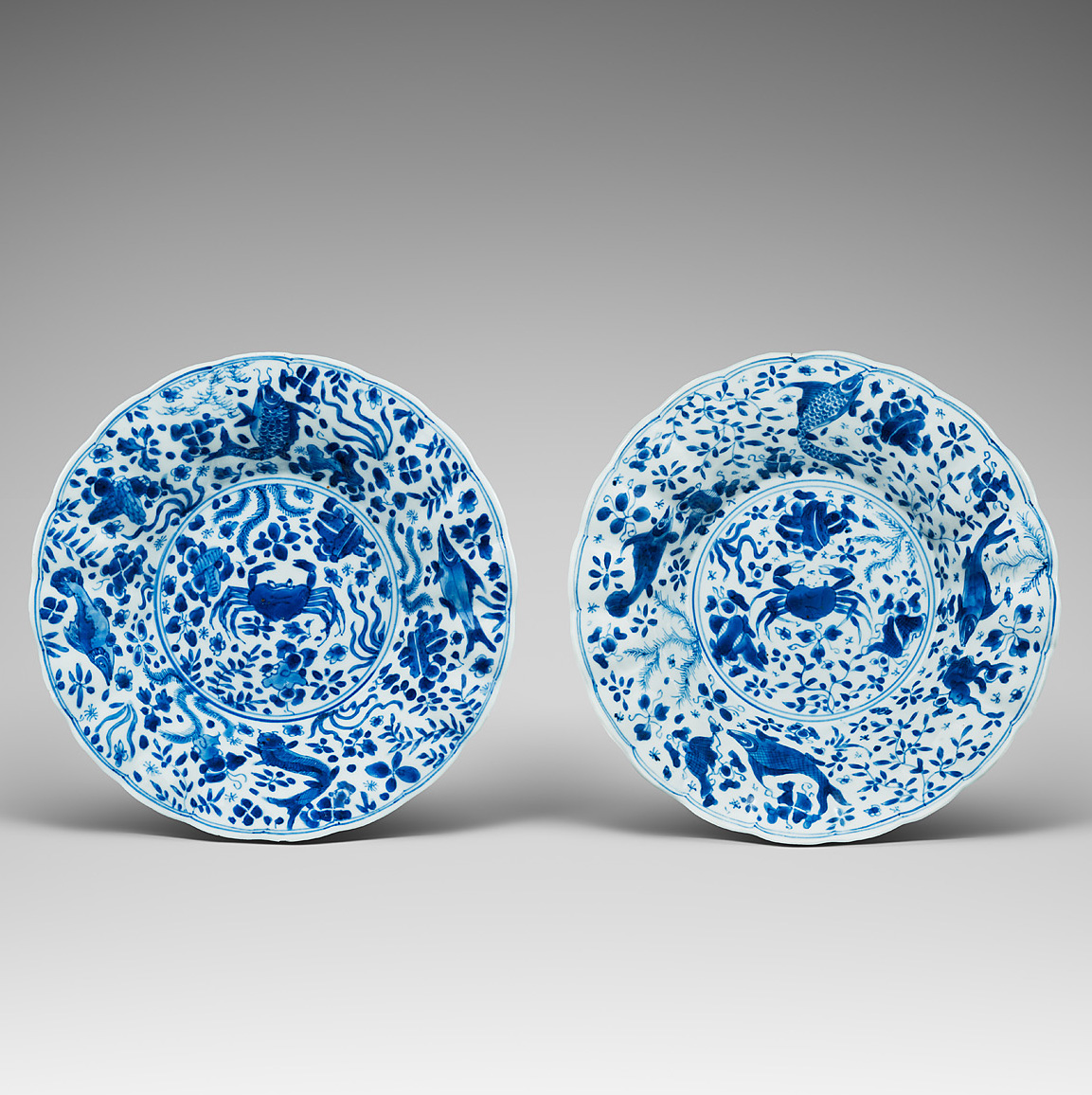 Porcelain kangxi (166-1722), China