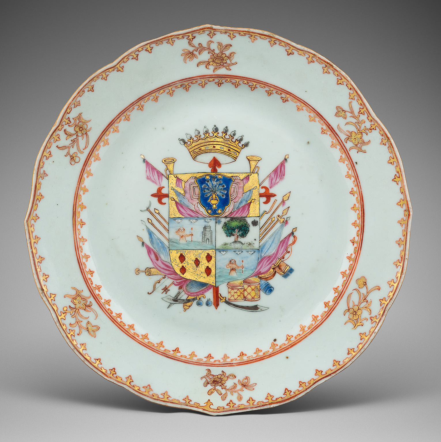 Porcelain Qianlong (12736-1795), ca. 1770, China