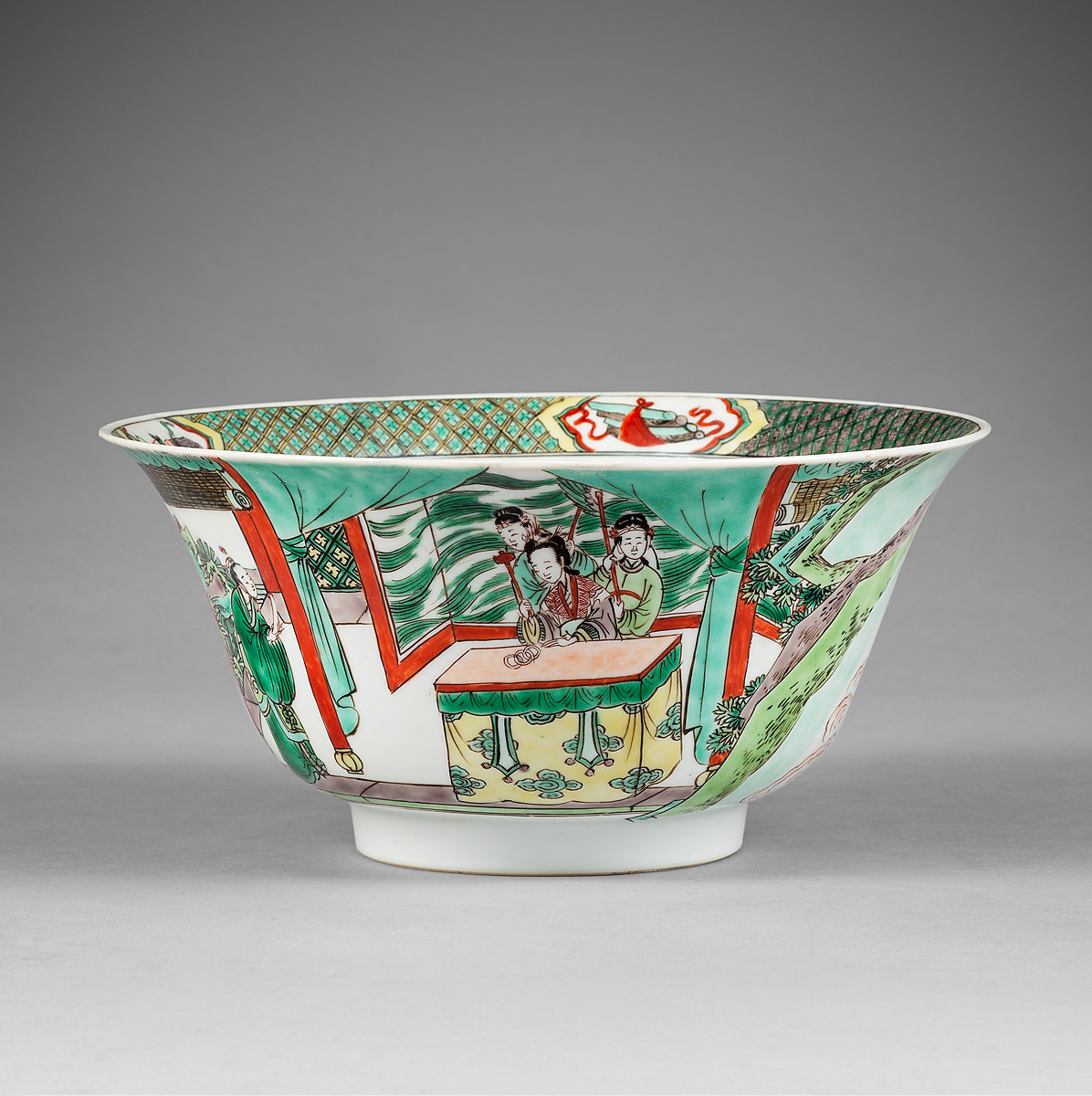 Famille verte Porcelain Kangxi (1662-1722), ca. 1680/1690, China