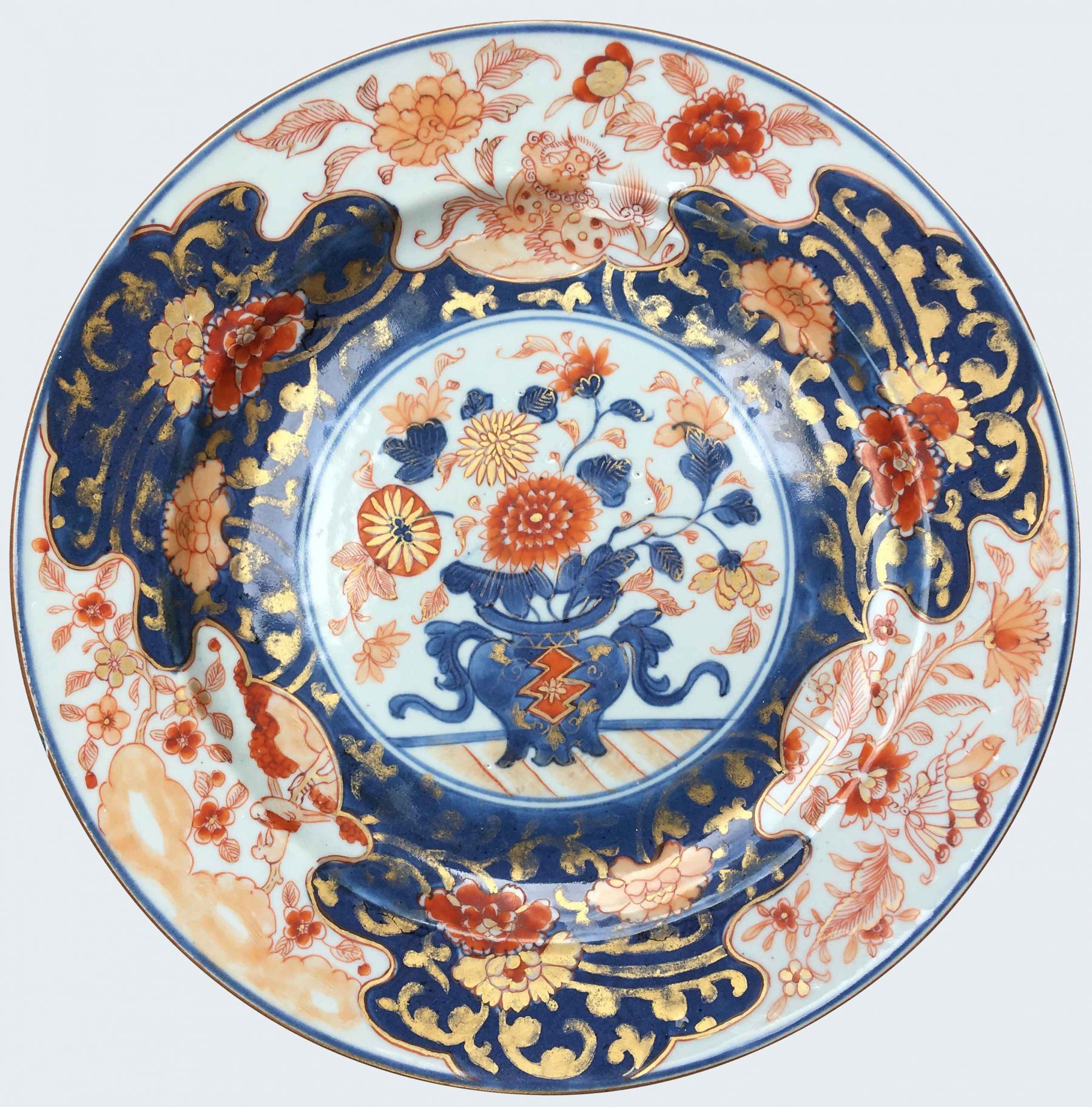 chinese export porcelain kangxi imari lan tai ho